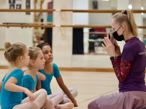 Ballettunterricht für Schüler und Schülerinnen